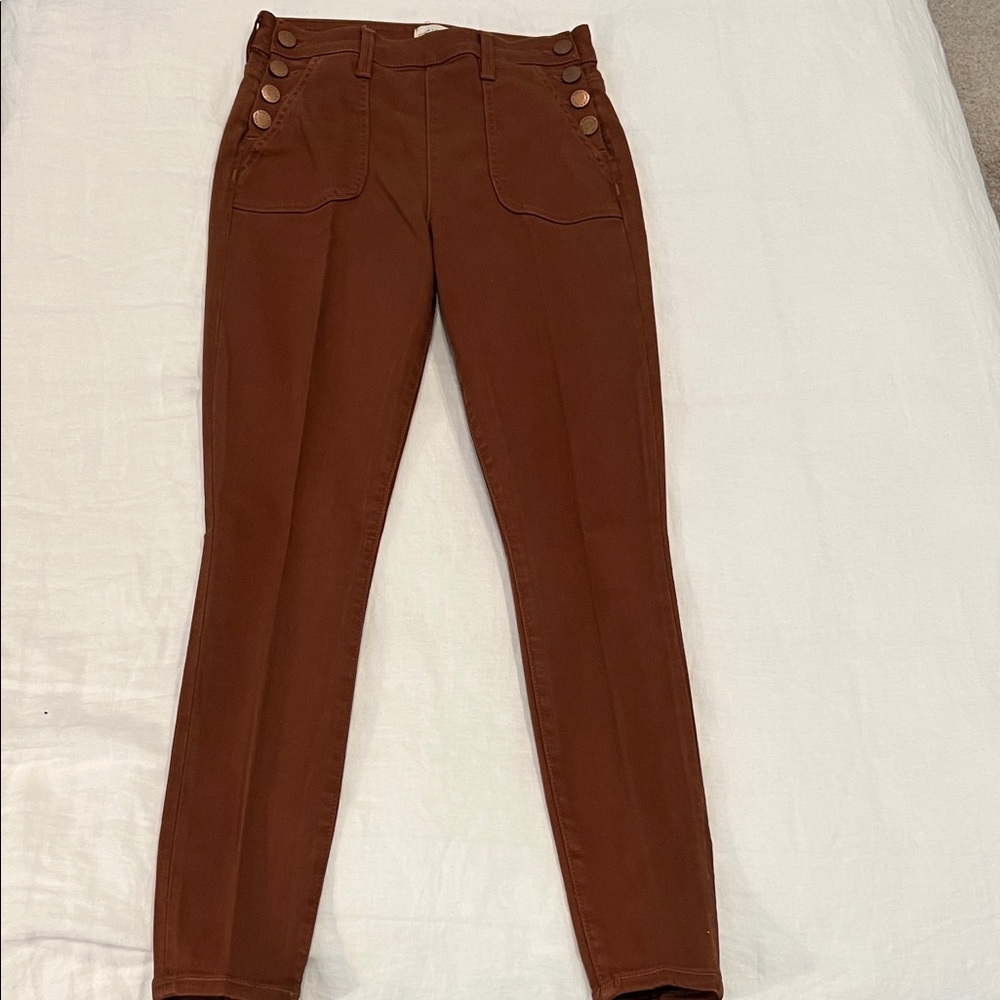 Alice + Olivia Donald Coated Jeans